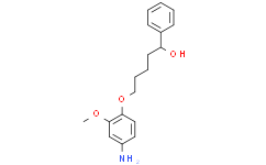 Benzyl alcohol, alpha-(4-(4-amino-2-methoxyphenoxy)butyl)- 101782-07-4